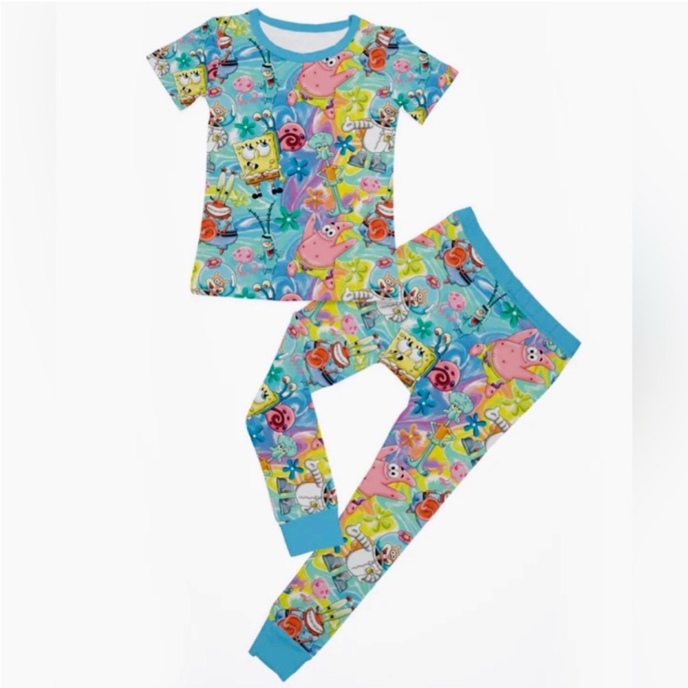 Sponge Bob Bamboo Pj Set